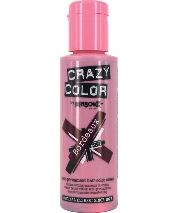 Crazy Color – Bordeaux – 100ml - Kess Hair and Beauty