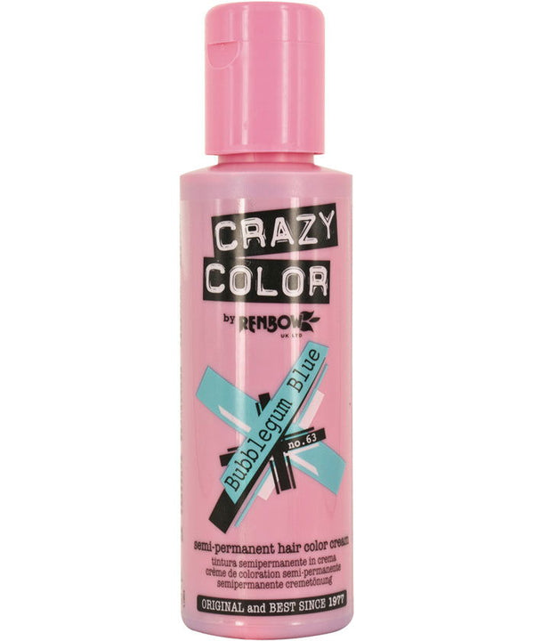 Crazy Color – Bubblegum Blue – 100ml - Kess Hair and Beauty
