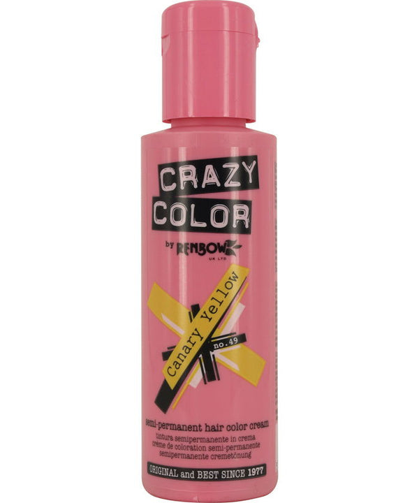 Crazy Color – Canary Yellow – 100ml - Kess Hair and Beauty