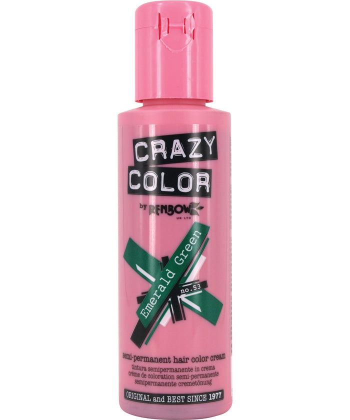 Crazy Color – Emerald Green – 100ml - Kess Hair and Beauty