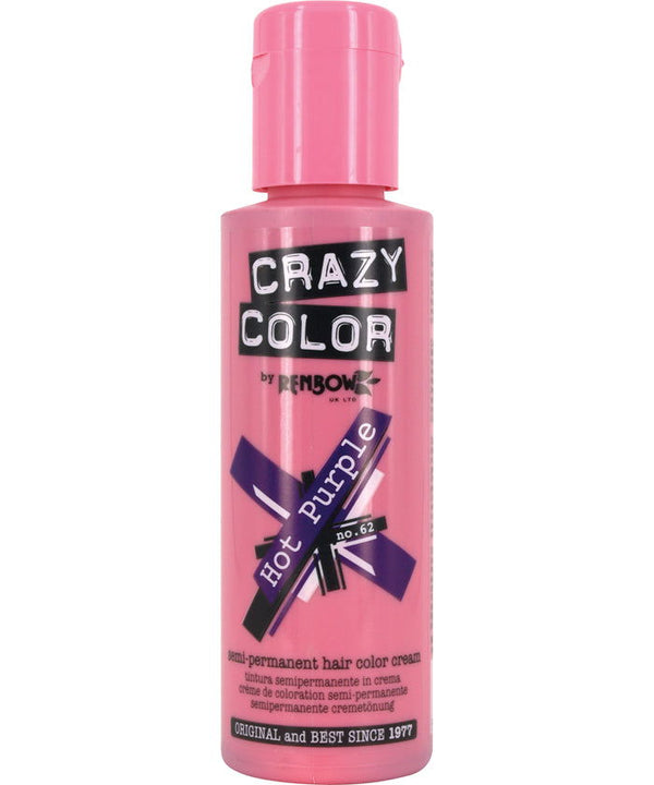 Crazy Color – Hot Purple – 100ml - Kess Hair and Beauty
