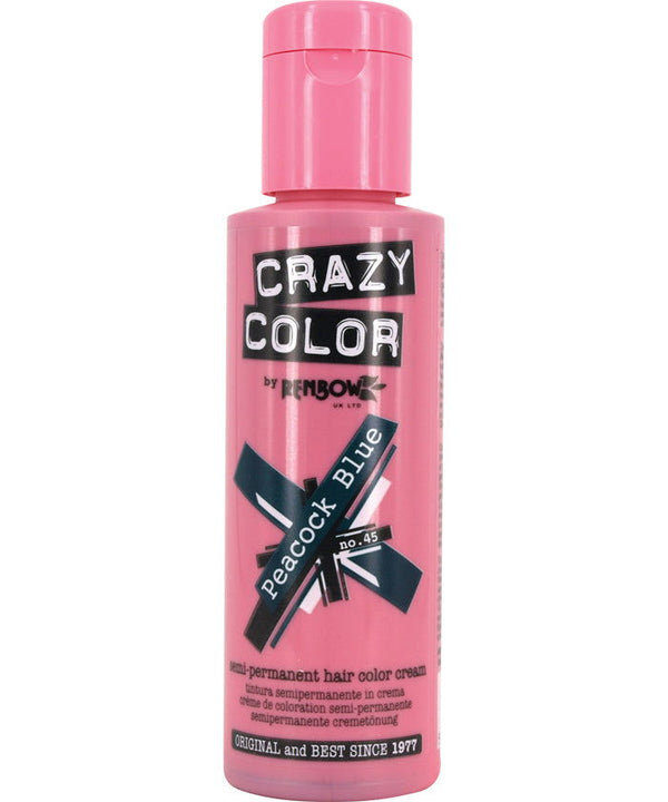 Crazy Color – Peacock Blue – 100ml - Kess Hair and Beauty