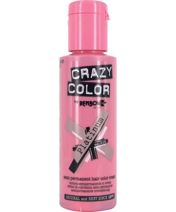 Crazy Color – Platinum – 100ml - Kess Hair and Beauty