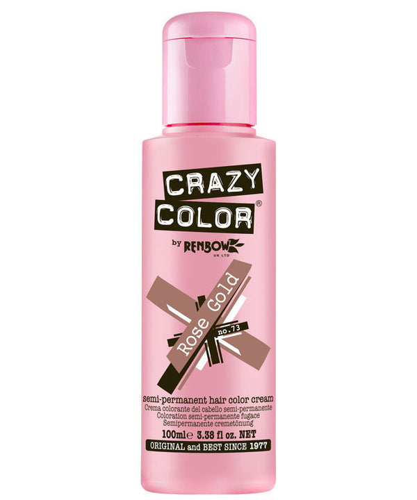 Crazy Color Rose Gold 100ml - Kess Hair and Beauty