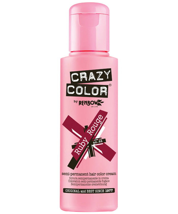 Crazy Color – Ruby Rouge 100ml - Kess Hair and Beauty