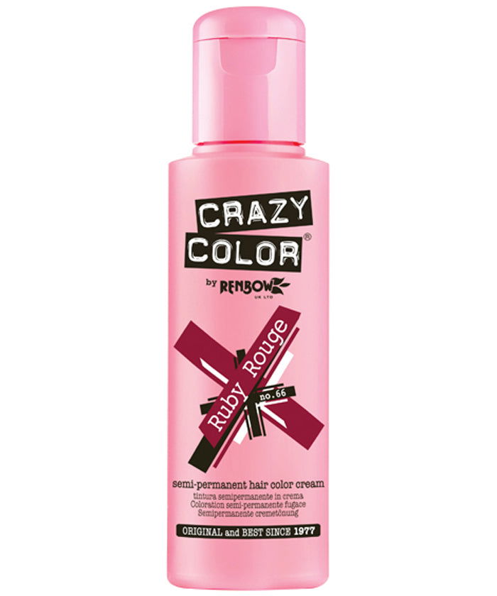 Crazy Color – Ruby Rouge 100ml - Kess Hair and Beauty