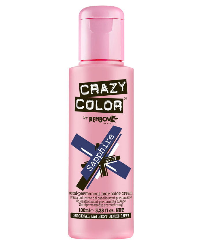 Crazy Color Sapphire 100ml - Kess Hair and Beauty