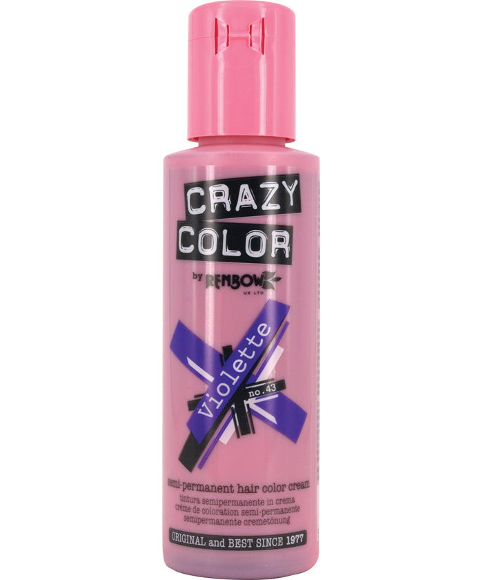 Crazy Color – Violette – 100ml - Kess Hair and Beauty