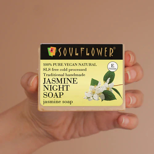 SoulFlower - Creamy Moisturizing Jasmine Soap 150g