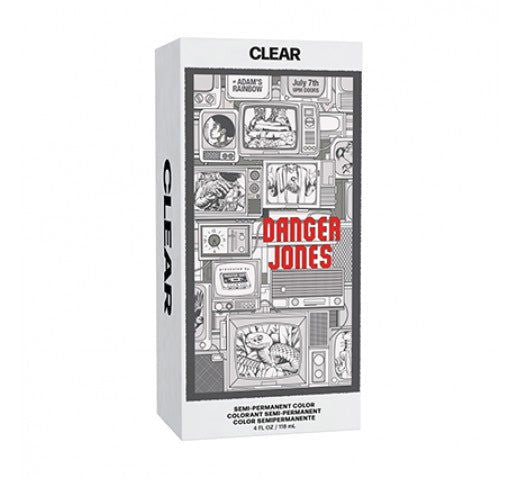 Danger Jones Semi Permanent Hair Colour - CLEAR 118ml - Kess Hair and Beauty