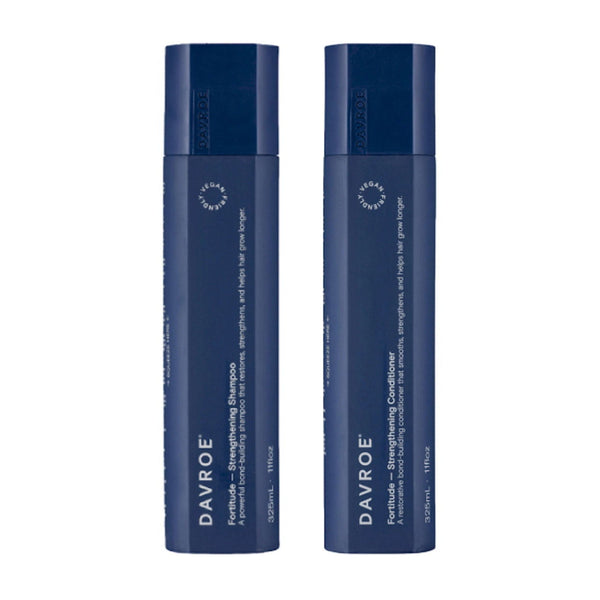 Davroe Fortitude Strengthening Shampoo & Conditioner 325ml  Bundle - Kess Hair and Beauty