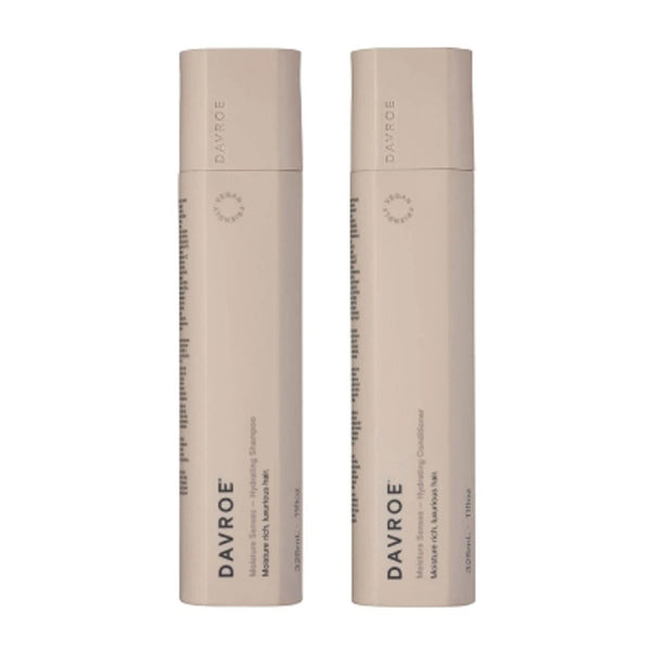 Davroe Moisture Senses Hydrating Shampoo & Conditioner Bundle  325ml - Kess Hair and Beauty