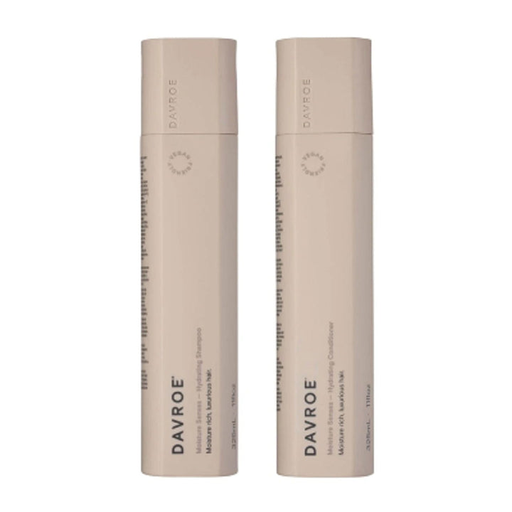 Davroe Moisture Senses Hydrating Shampoo & Conditioner Bundle  325ml - Kess Hair and Beauty