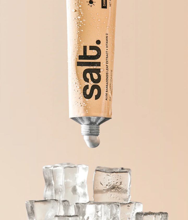 Salt Oral Care - Aloe Barbadensis Leaf Extract + Vitamin C Dawn Saffron Day Toothpaste 100g