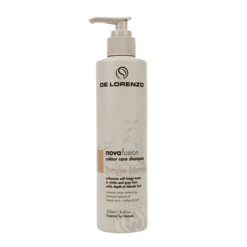 De Lorenzo Novafusion Beige Blonde Shampoo 250ml - Kess Hair and Beauty