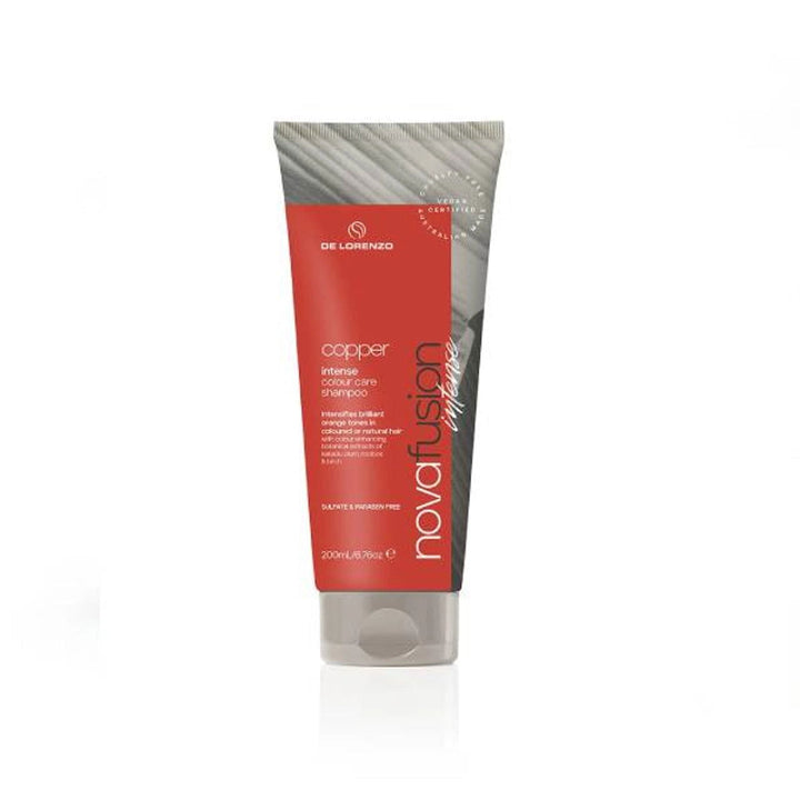 De Lorenzo Novafusion INTENSE Shampoo - Copper 200ml - Kess Hair and Beauty
