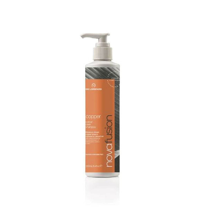 De Lorenzo Novafusion Shampoo - Copper 250ml - Kess Hair and Beauty