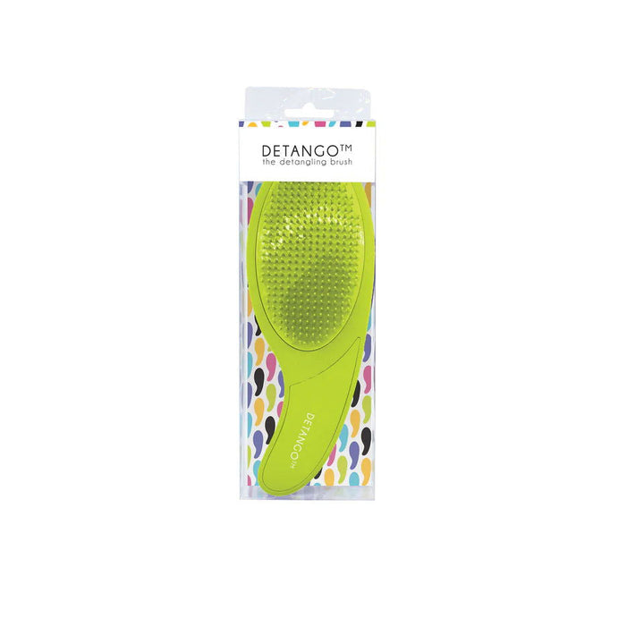 Detango The Detangling Brush - Lime Green - Kess Hair and Beauty