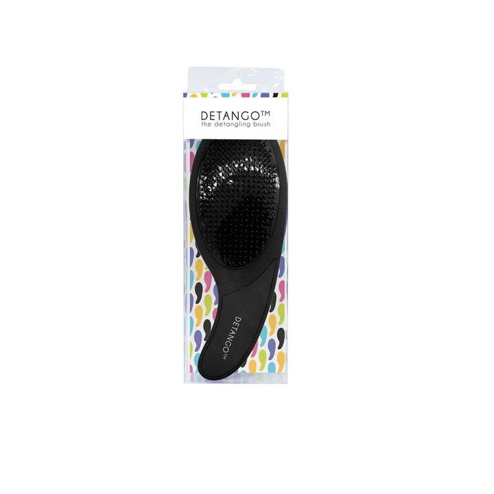 Detango The Detangling Brush - Midnight Black - Kess Hair and Beauty