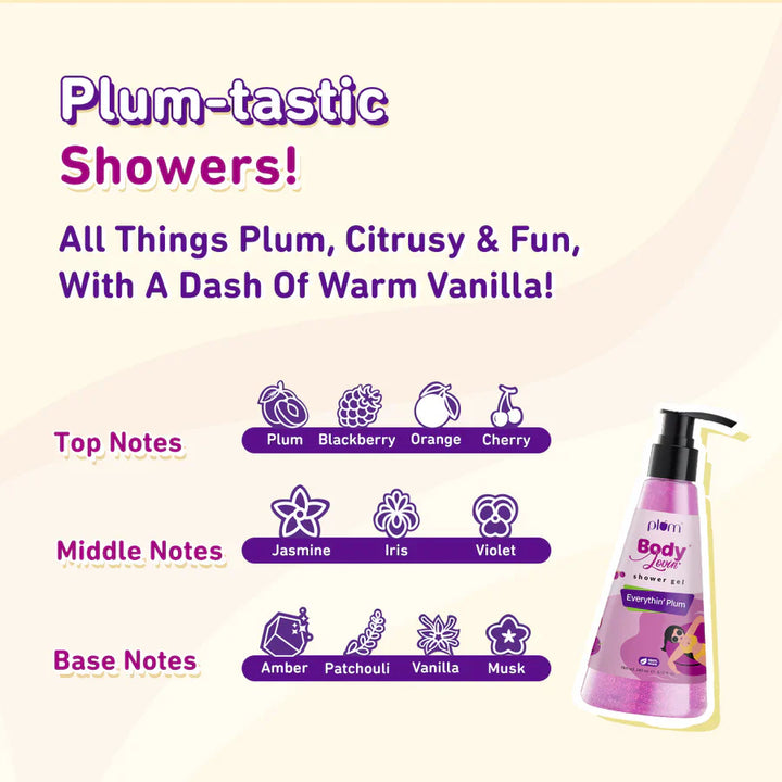 Plum - Everythin' Plum Shower Gel by Plum BodyLovin 240ml