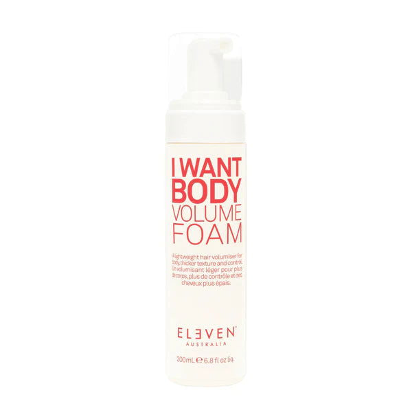 Eleven Australia I Want Body Volume Foam 200ml - Kess Hair and Beauty