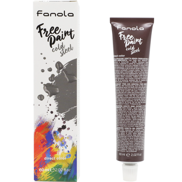 FANOLA Free Paint Direct Colour - Cold Steel (60 ml) - Kess Hair and Beauty