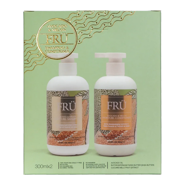 FRÜ Avocado and Melon Duo Gift Pack - Kess Hair and Beauty
