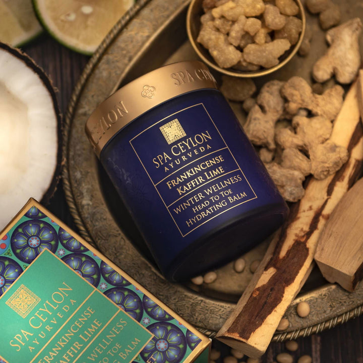 FRANKINCENSE KAFFIR LIME - Winter Wellness Head to Toe Hydrating Balm 200g - Kess Hair and Beauty