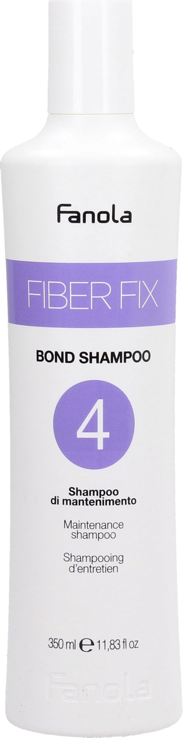 Fanola Fiber Fix N.4 Bond Shampoo - 350ml - Kess Hair and Beauty