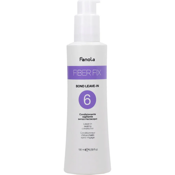 Fanola Fiber Fix N.6 Bond Leave-In - 195ml - Kess Hair and Beauty