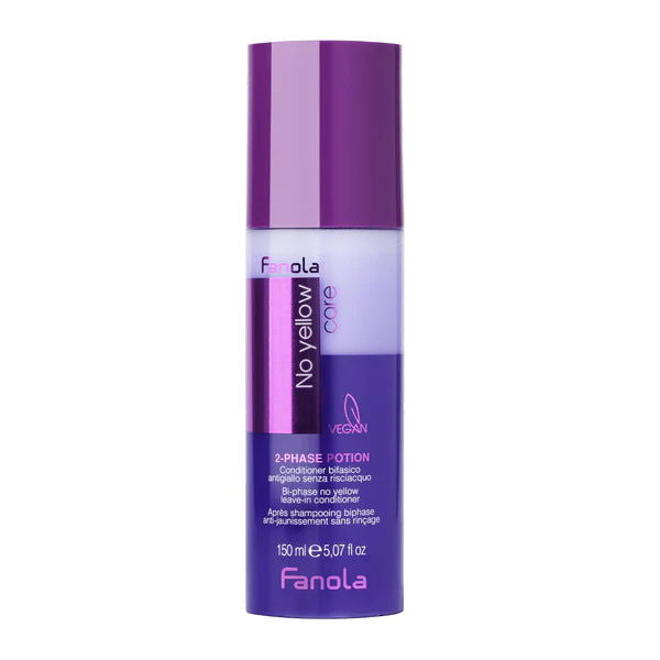 Fanola No Yellow 2 Phase Potion 150ml - Kess Hair and Beauty
