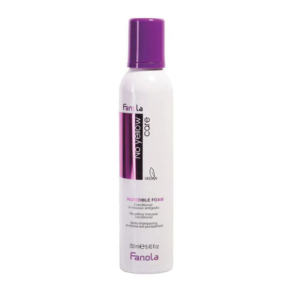 Fanola No Yellow Incredible Foam 250ml - Kess Hair and Beauty