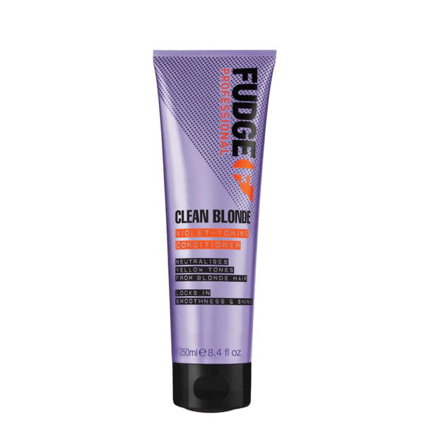 Fudge Clean Blonde Violet Toning Conditioner 250ml - Kess Hair and Beauty