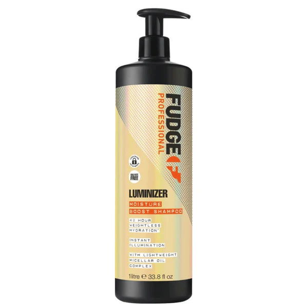 Fudge Luminizer Moisture Boost Shampoo 1 Litre - Kess Hair and Beauty