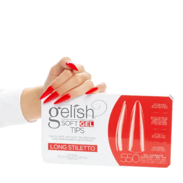 GELISH LONG STILETTO 550CT - Kess Hair and Beauty