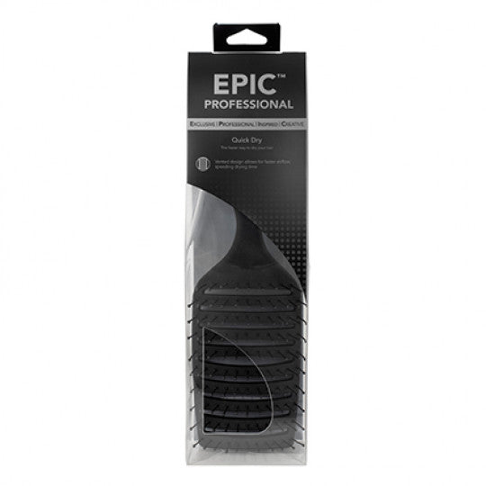 Wet Brush Epic Professional Quick Dry Vent Brush Black