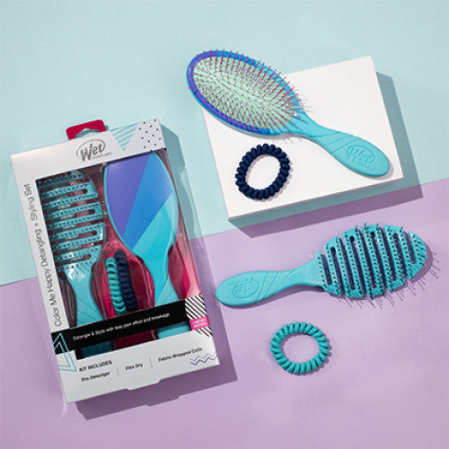 Wet Brush Pro Colour Me Happy Detangling Kit - Kess Hair and Beauty