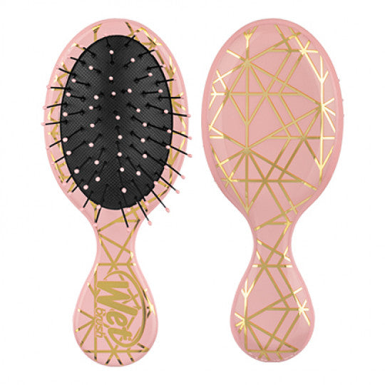 Wet Brush Mini Detangler Geo Peach
