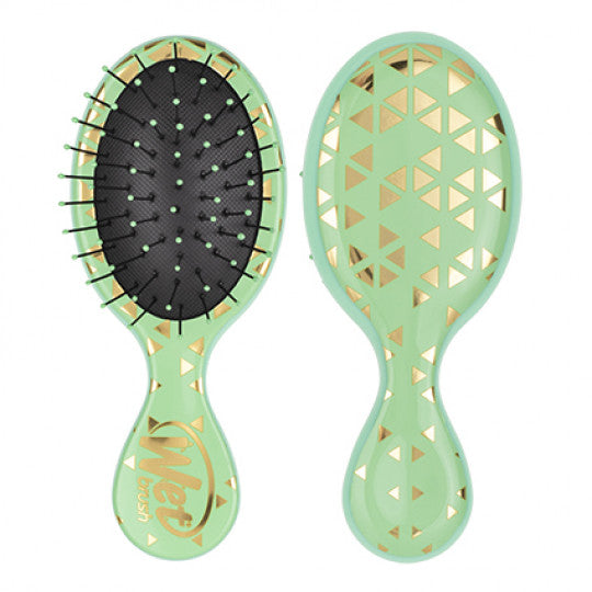 Wet Brush Mini Detangler Geo Confetti Jade
