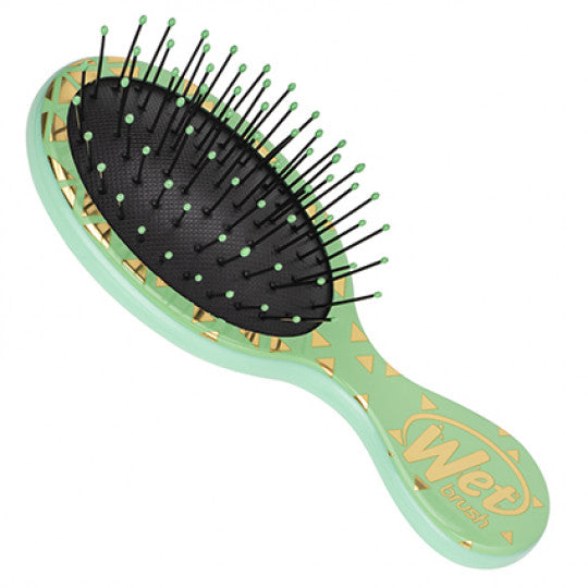 Wet Brush Mini Detangler Geo Confetti Jade