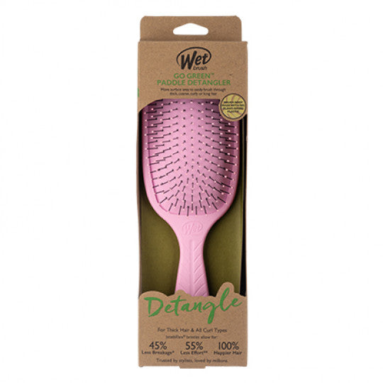 Wet Brush Go Green Paddle Detangler Pink