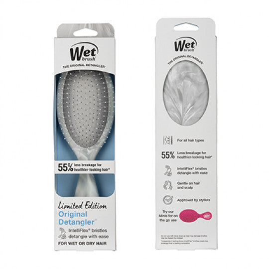 Wet Brush Original Detangler Matte Marble Grey