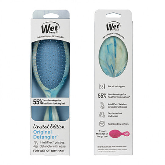 Wet Brush Original Detangler Matte Marble Green