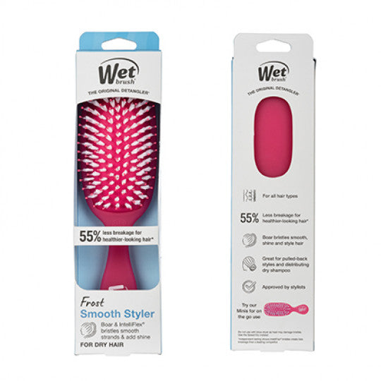 Wet Brush Original Detangler Frost Smooth Styler Brush Pink