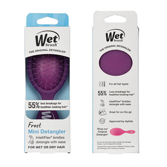 Wet Brush Mini Detangler Frost Purple