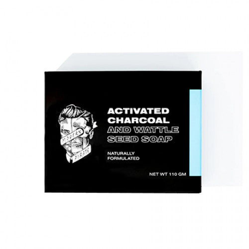 Modern Pirate Activated Charcoal Soap 110G - Kess Hair and Beauty