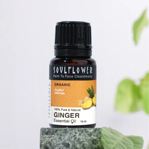 SoulFlower - Ginger Essential Oil for Sore Muscles 10ml