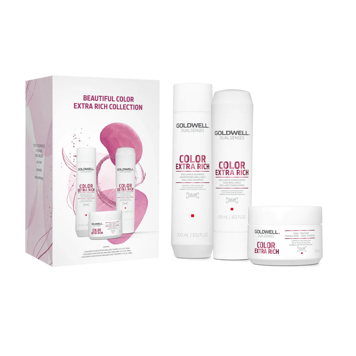 Goldwell Dualsenses Color Extra Rich Brilliance Trio Gift Pack - Kess Hair and Beauty