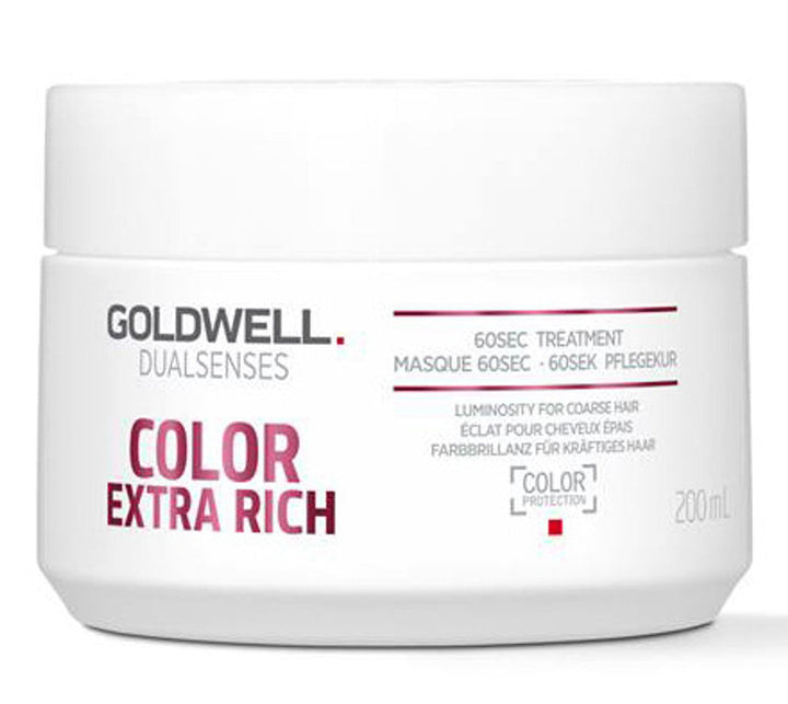 Goldwell Dualsenses Colour Extra Rich 60 Sec Treatment 200ml - Kess Hair and Beauty