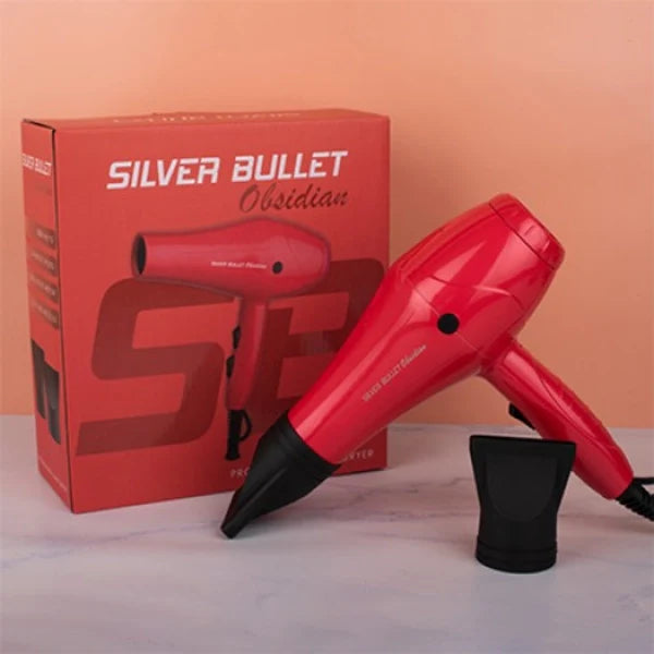 Silver Bullet Obsidian Hair Dryer- Watermelon - Kess Hair and Beauty